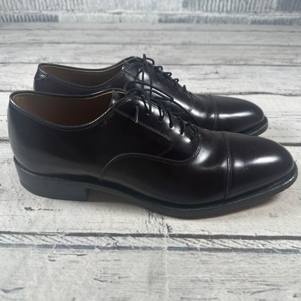Johnston And Murphy Made In Mexico Hand Crafted  Size 8.5 Dress Shoes  Men